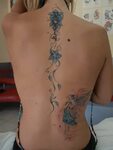 flowers and fairy tattoo by zombthc on deviantART Fairy tatt