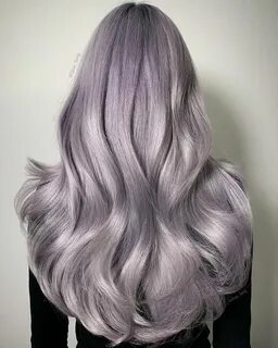 Get inspiration for lavender-gray hair ideas, spring's bigge