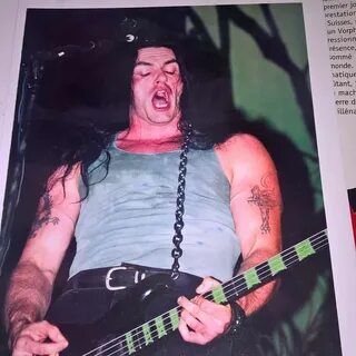Throwback Sunday. Original picture of Type O Negative's Pete