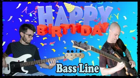 HAPPY BIRTHDAY TO YOU! Bass Line + FREE TABS - YouTube