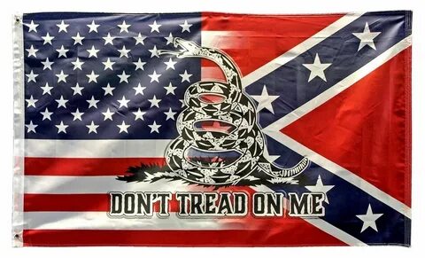 Badass Dont Tread On Me Rebel Flags : Confederate. Don't Tre