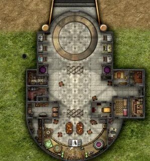 Converted Cathedral by Alachine on DeviantArt Pathfinder map