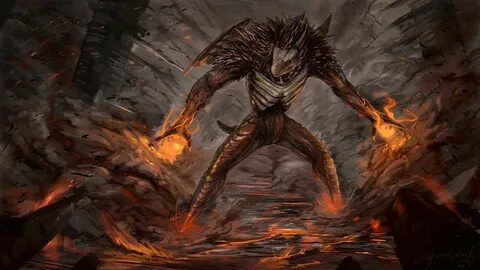 Heir of dragons by ThemeFinland Shadow monster, Dark souls 2