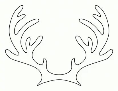 Frozen Elsa Crown Template & Sven Antler Template Ava Reinde