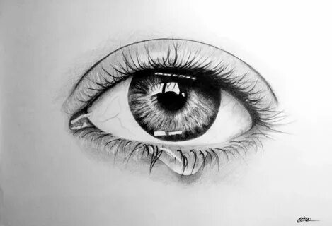 How To Draw Tears In Eyes