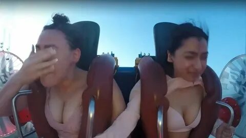 unwanted boobs out Go Viral boobs failing out slingshot ride