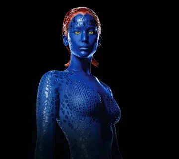 Скачать обои Mystique, Jennifer Lawrence, Дженнифер Лоуренс,