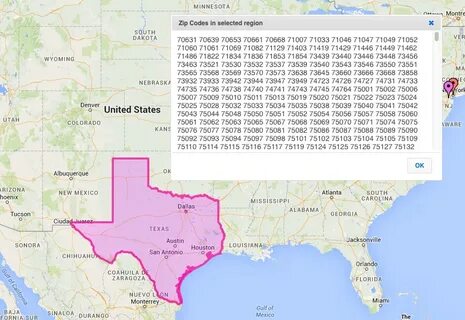 Zip Code Lookup on a Map with ZeeMaps - ZeeMaps Blog