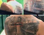 Leroy Sane admits he regrets infamous back tattoo of him cel