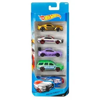 Набор подарочный Mattel Hot Wheels 5 машинок - 1806 детские 