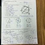 Unit 10 Circles Homework 5 Inscribed Angles - Lesson 12.3 - 