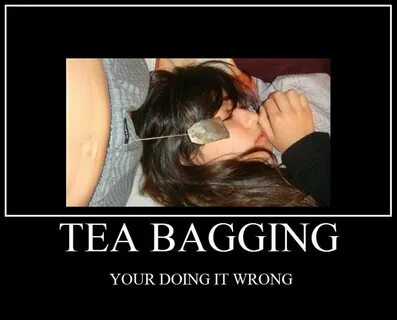tea bagging