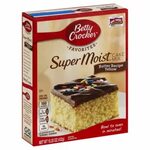Betty Crocker Yellow Cake Mix Recipes : Betty Crocker Super 