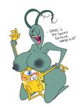 Xbooru - 1boy 1girl femdom genderswap nude plankton spongebo