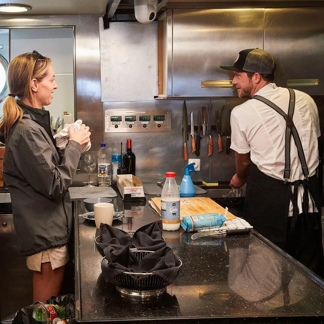 Below Deck в Instagram: "Looks like these two are cooking up a connect...