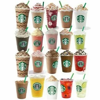 All types ♥ Starbucks drinks, Starbucks, Clothes design