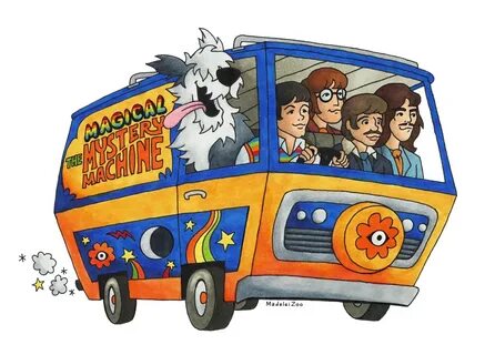 Magical Mystery Machine by MadeleiZoo on DeviantArt