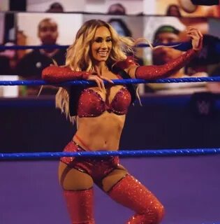 WWE Star Carmella Channels 'Hotter Than Hell' Vibes In Red D