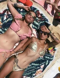 Chanel West Coast Double Nip Slips Vids And Thong Bikini Pic