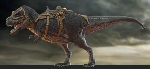 ArtStation - Tyrannosaurus Rex 3 Saddle