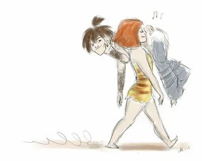Eep and Guy on Geep-TheCroods - DeviantArt