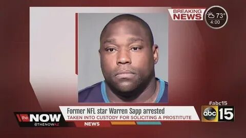 Warren Sapp Gets Interrogated and Charged As a John.(Video) 