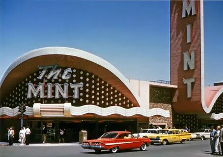 The Mint on Fremont St, Las Vegas, October 1964. The Mint op