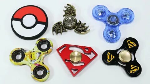 Very Rare Fidget Spinners! Superman, Pokemon, Game of Throne