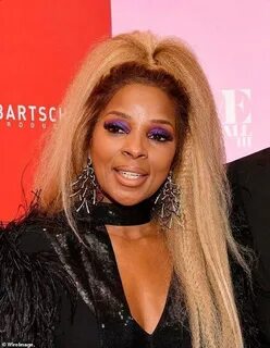 Mary J. Blige, June 2019 at the Love Ball Mary j, Dark hair,