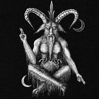Baphomet Patch Baphomet, Satan, Art
