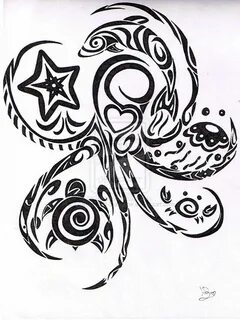 This would be a pretty tattoo with some color accents, betwe