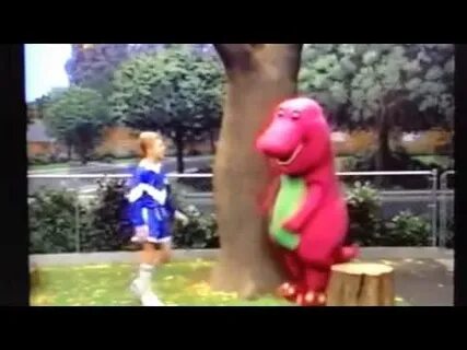 Barney comes to life (Hats Off to BJ!) - YouTube