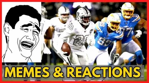 Los Angeles Chargers vs Oakland Raiders 24-26 (MEMES & React