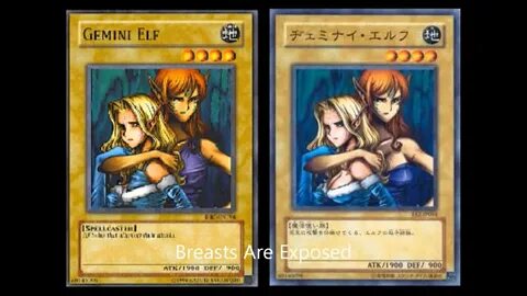 20 Yu-Gi-Oh Cards America Censored - YouTube