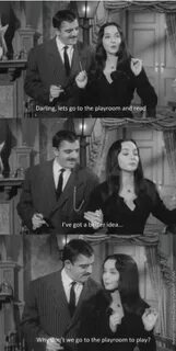Gomez and Morticia Addams . Addams family tv show, Addams fa