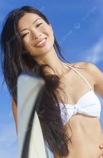 Hawaiian asian girl