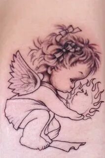 Baby Angel Tattoos Designs - Corner Tattoo Galleries: Free B