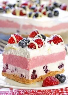 No Bake Summer Berry Delight - Cakescottage Recipe Desserts,