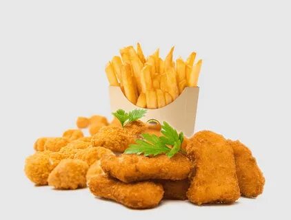 Mcdonalds Chicken Nuggets And Fries Food - Фото база