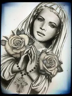 Virgin Mary Face Tattoo Designs - Фото база