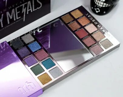 Urban Decay Heavy Metals Palette Review Beauty My Beauty Bun