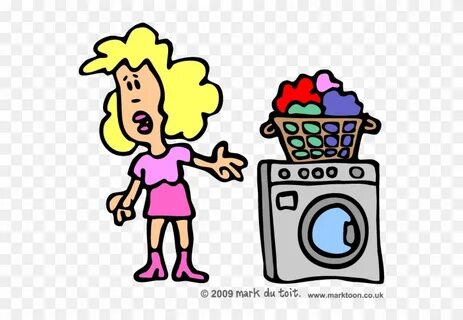 Dirty Laundry Clipart - Washing Machine Clip Art - Free Tran