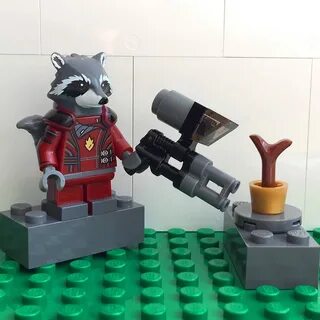 LEGO Marvel Guardians of Galaxy ROCKET RACCOON Minifigure sh