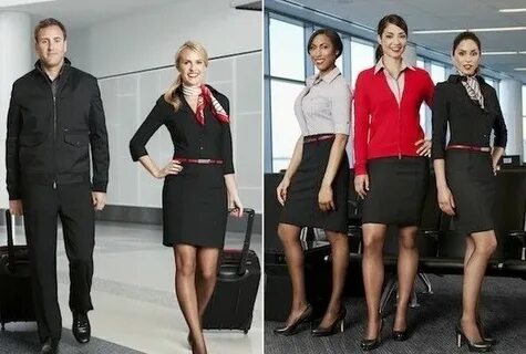 Virgin America's New Flight Attendant Uniforms Flight attend