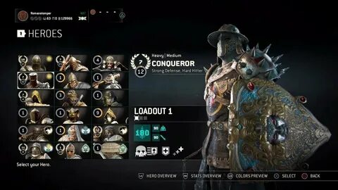 For Honor - Conqueror Season 4 Gear and Set Weapons - YouTub