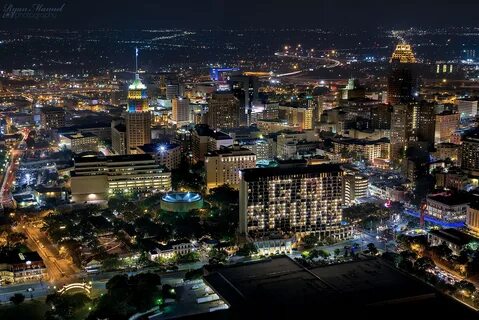 Wallpaper : kota, malam, SanAntonio, kemasyhuran, Cityscape,