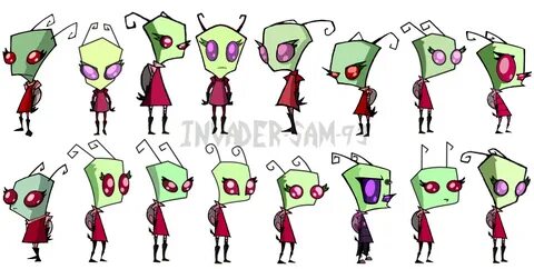 Female Gir Invader Zim - Zim is frustrated with how useless 