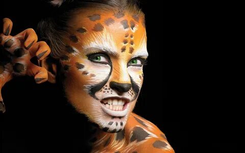 Body Painting Cat Pictures - The Best Picture of Painting