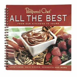 Pampered Chef All The Best Cookbook 2003 Hardback Recipes Sp