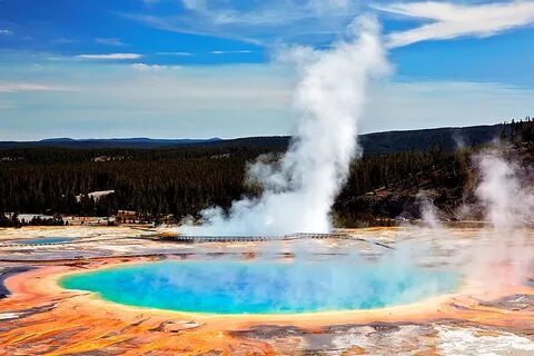 High Quality Stock Photos of "midway geyser"